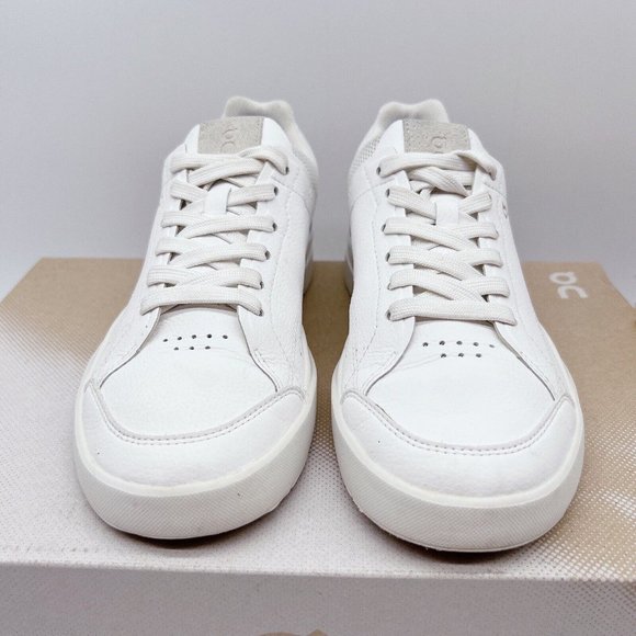 On Cloud ROGER Centre Court Tennis Running Shoe White/ Lavender Leather Wms US 6 - Picture 4 of 11